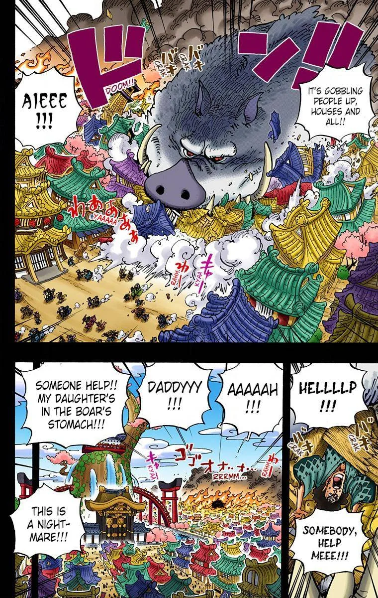 One Piece - Colored Chapter 961 page 4