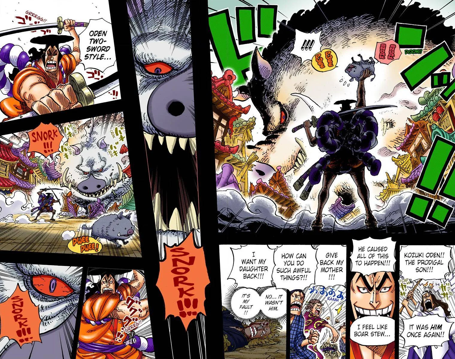 One Piece - Colored Chapter 961 page 10