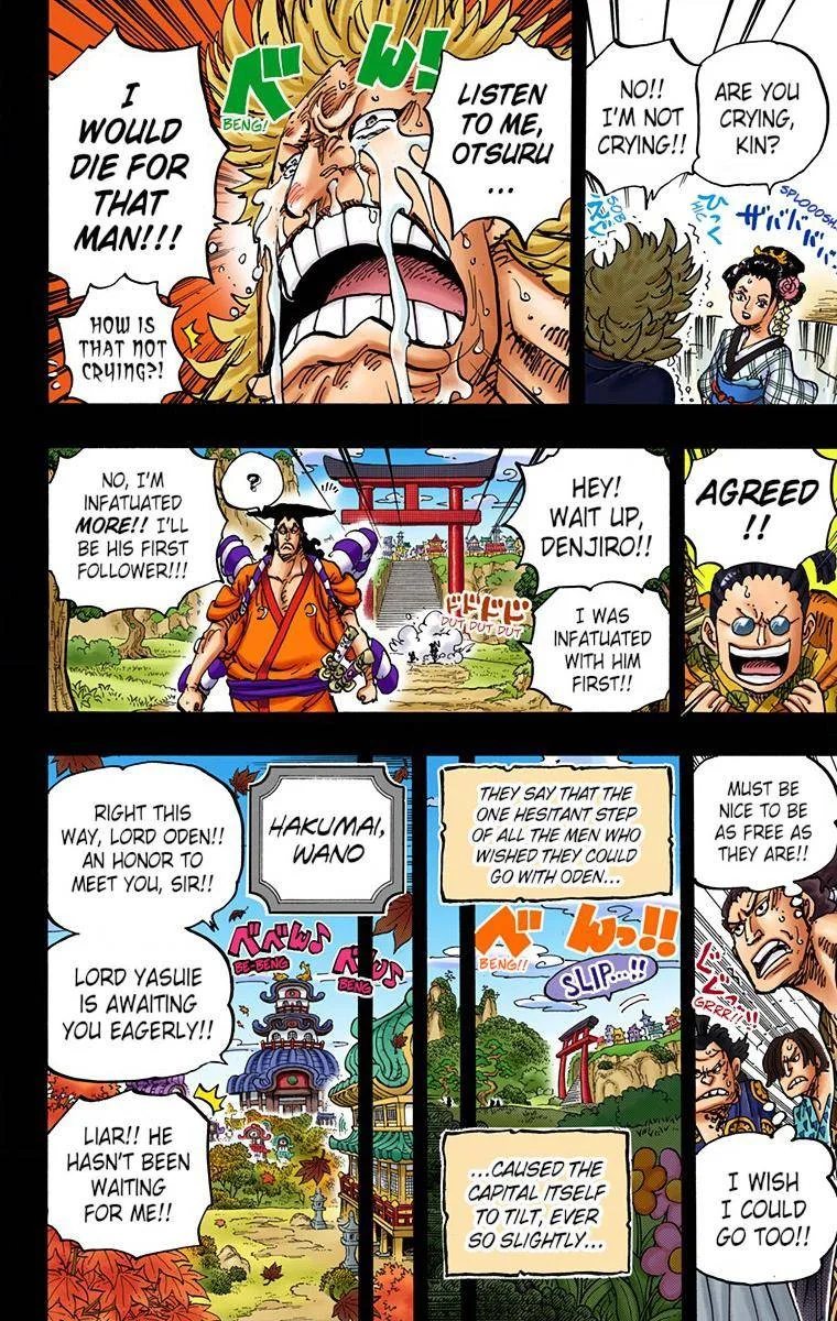 One Piece - Colored Chapter 961 page 14