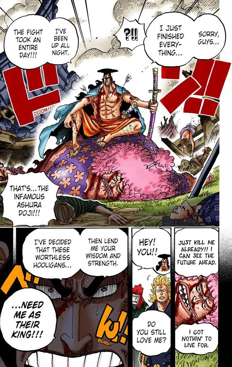 One Piece - Colored Chapter 962 page 9