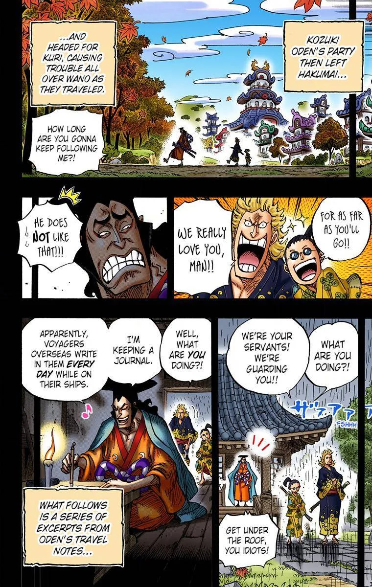 One Piece - Colored Chapter 962 page 4