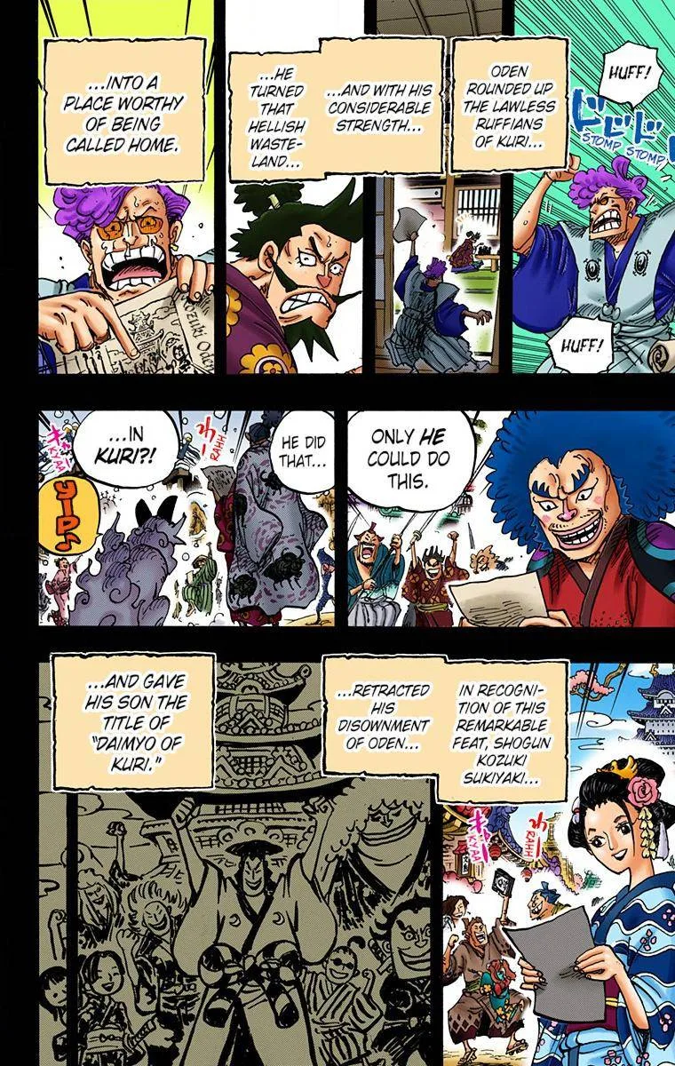 One Piece - Colored Chapter 962 page 10