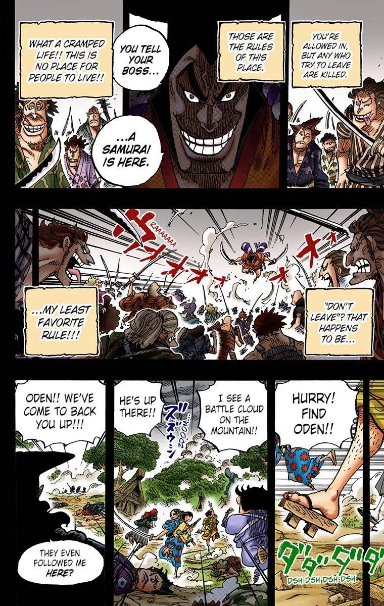 One Piece - Colored Chapter 962 page 8