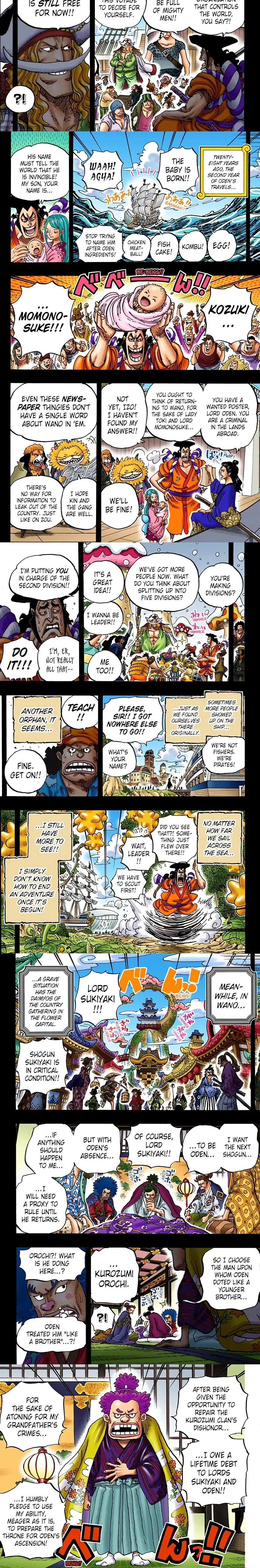 One Piece - Colored Chapter 965 page 3