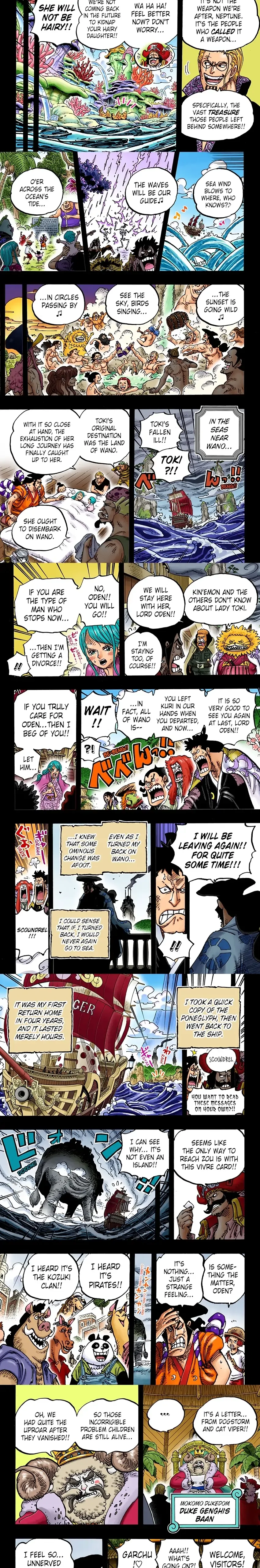 One Piece - Colored Chapter 967 page 3