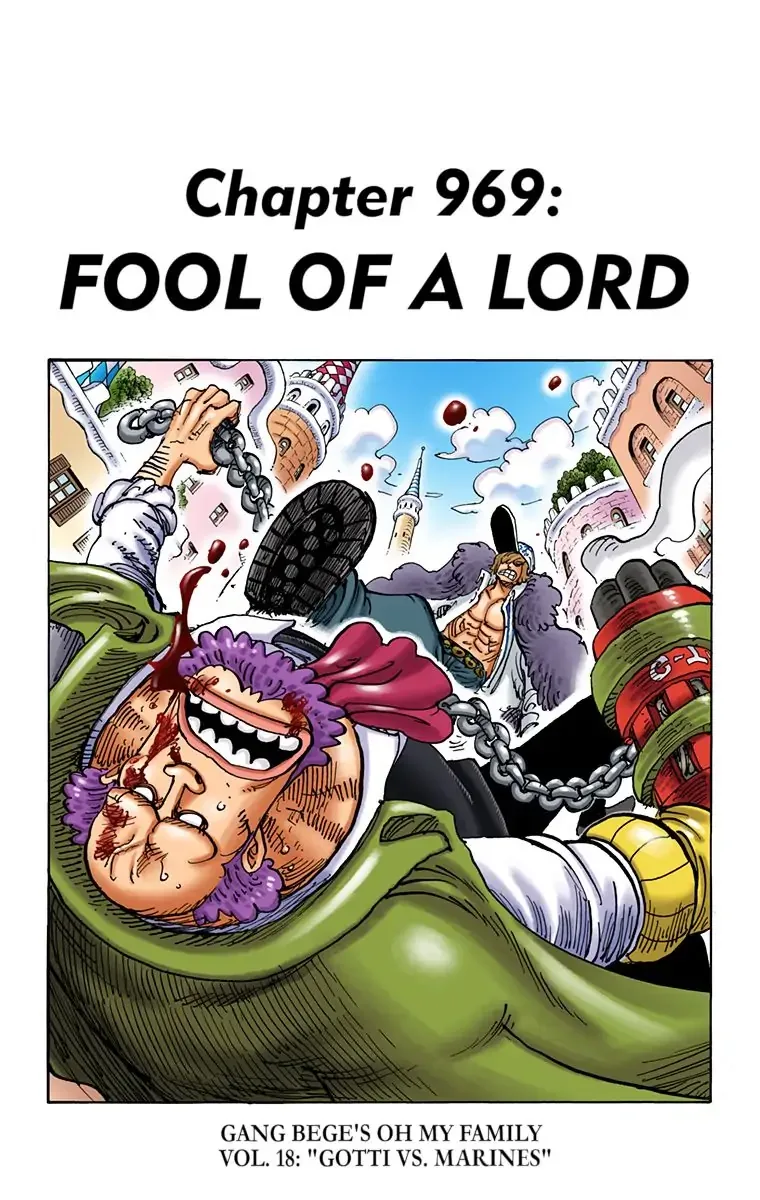 One Piece - Colored Chapter 969 page 1