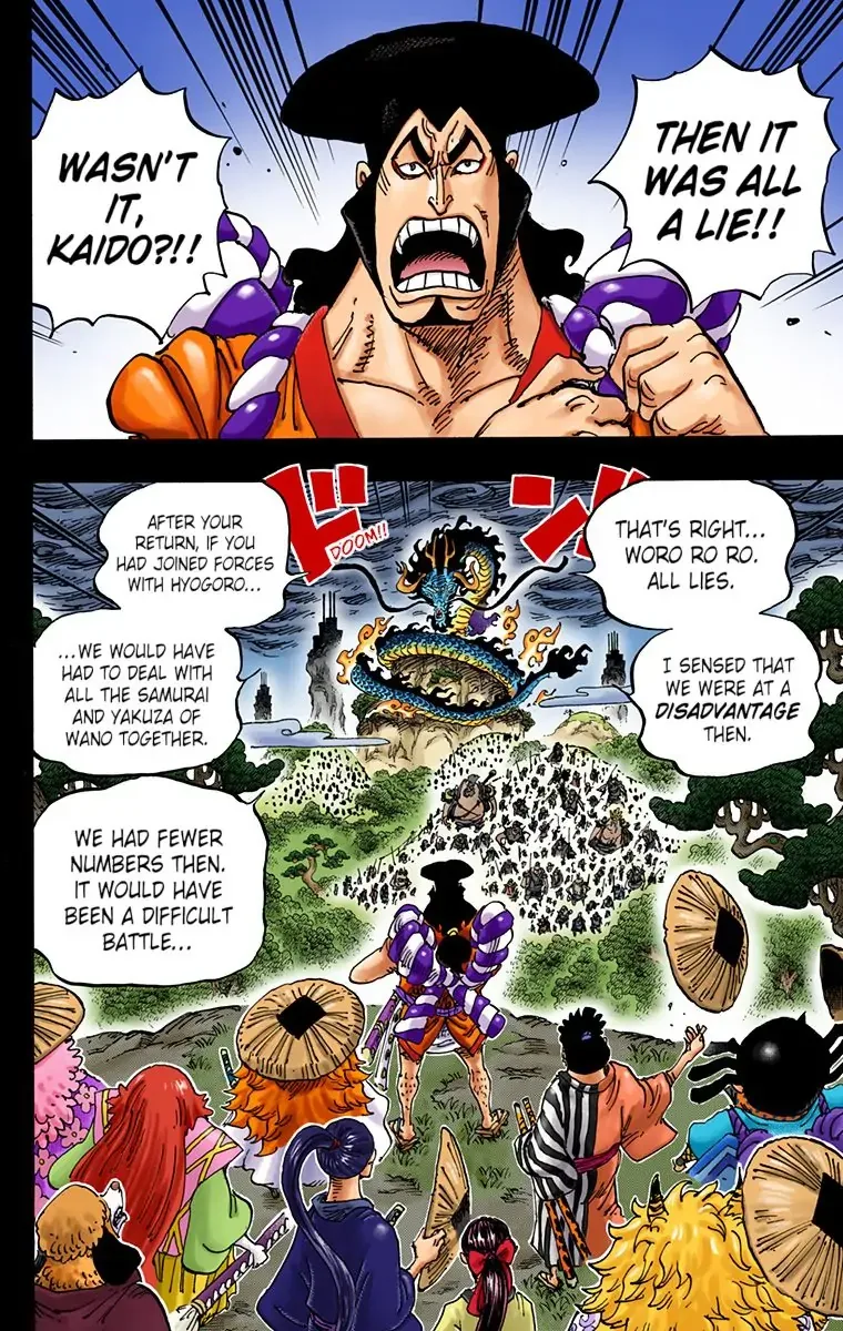 One Piece - Colored Chapter 970 page 4