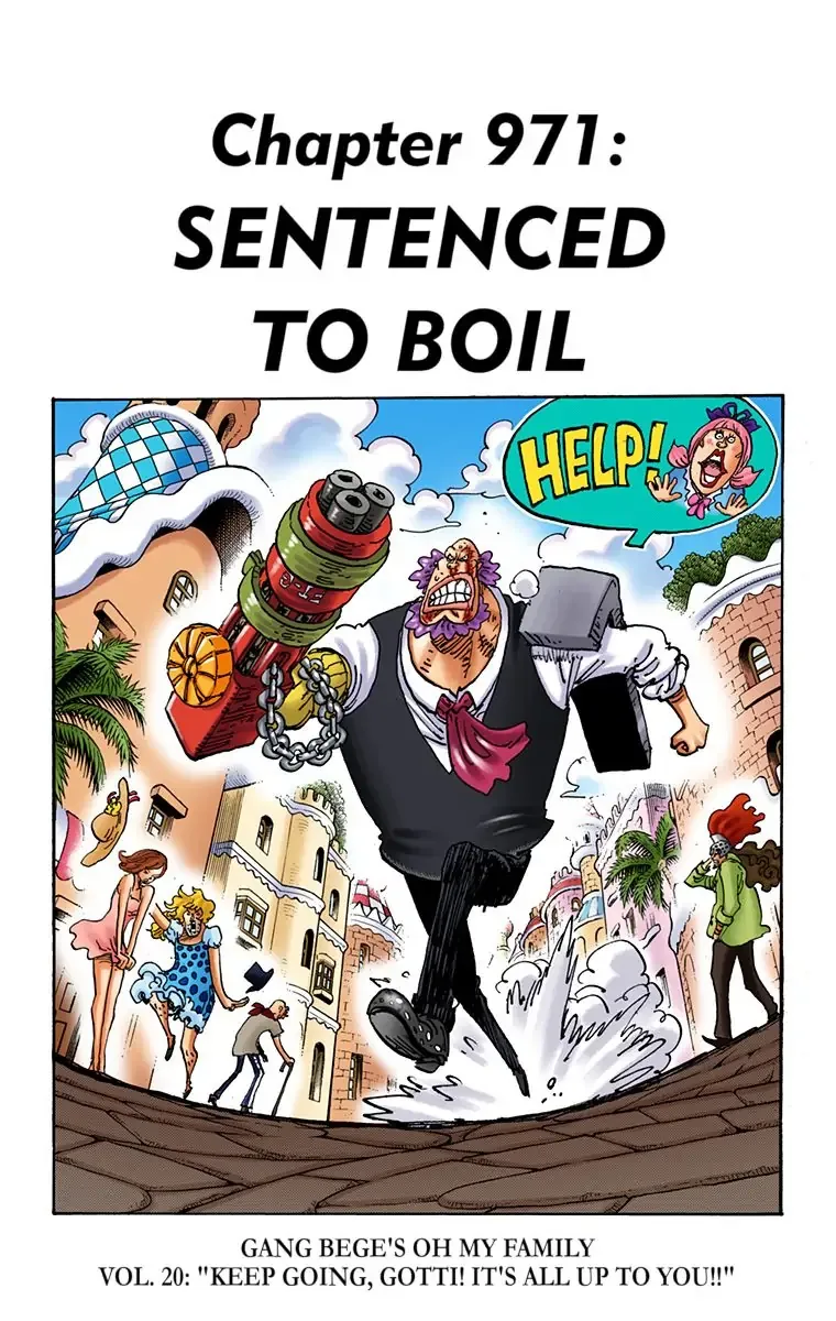 One Piece - Colored Chapter 971 page 1