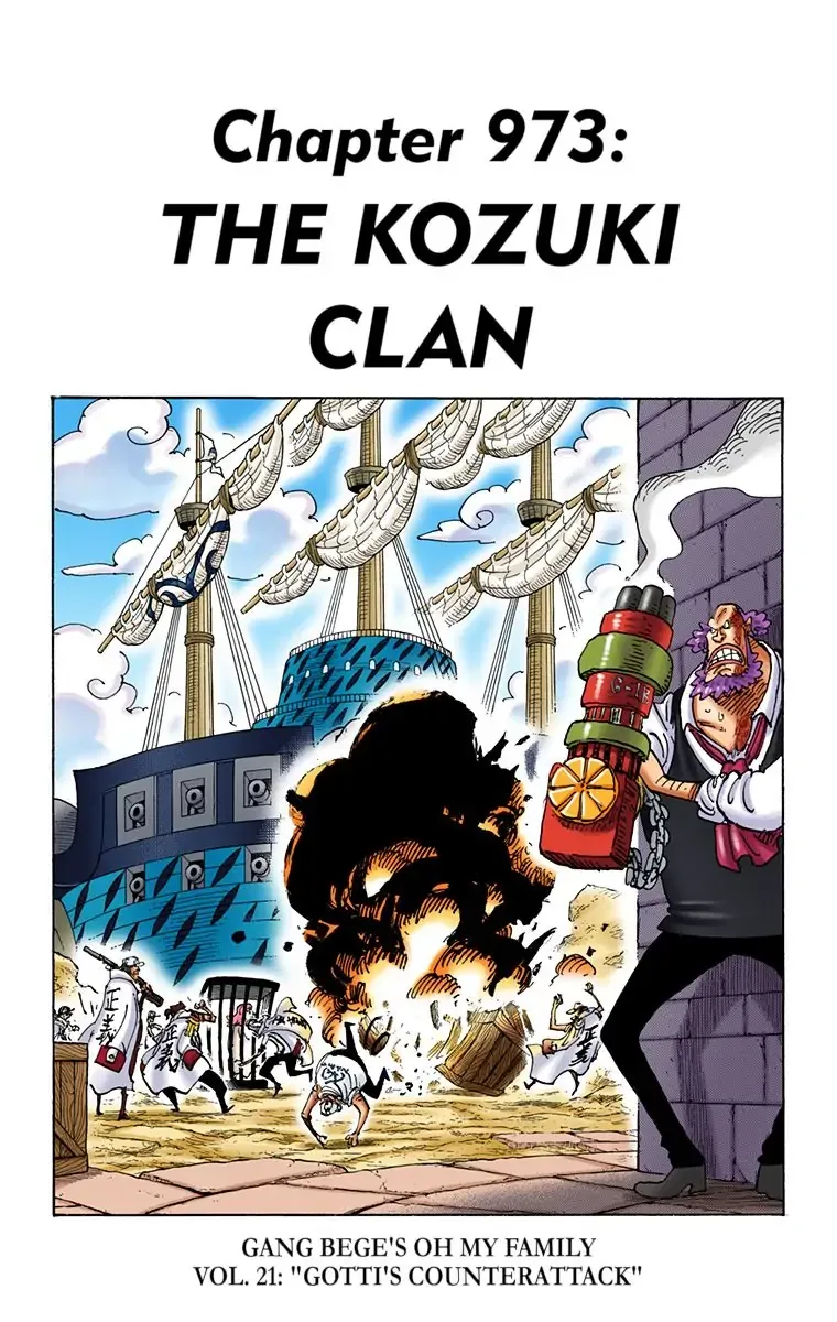One Piece - Colored Chapter 973 page 1