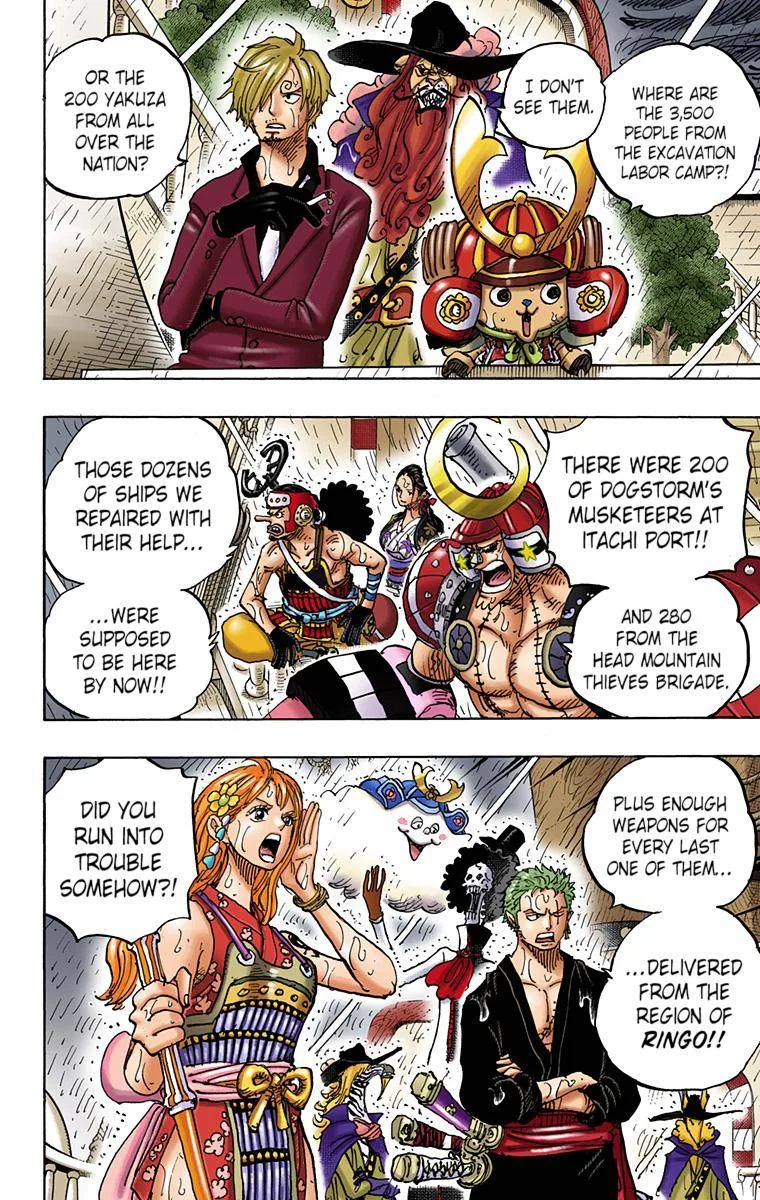 One Piece - Colored Chapter 975 page 10