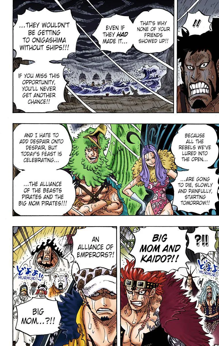 One Piece - Colored Chapter 975 page 12