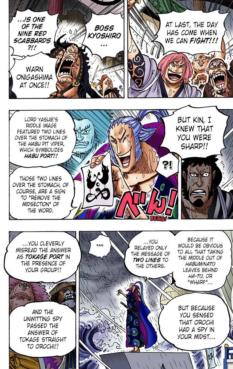 One Piece - Colored Chapter 975 page 20