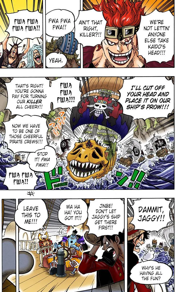 One Piece - Colored Chapter 977 page 14