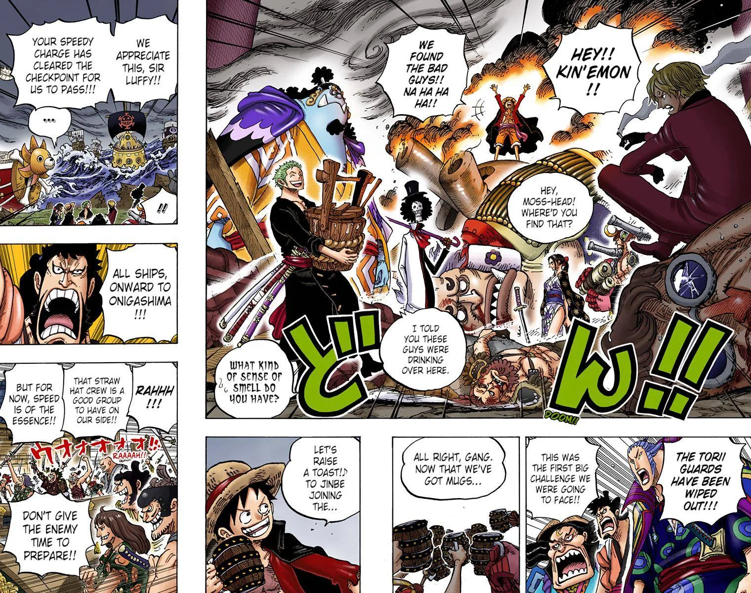 One Piece - Colored Chapter 977 page 12