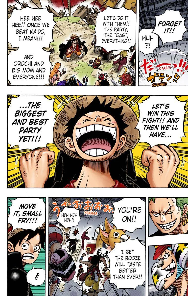 One Piece - Colored Chapter 977 page 13