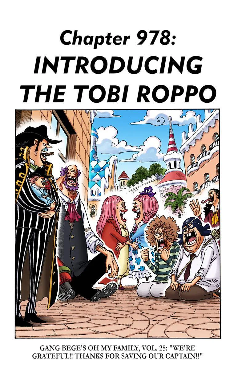 One Piece - Colored Chapter 978 page 1