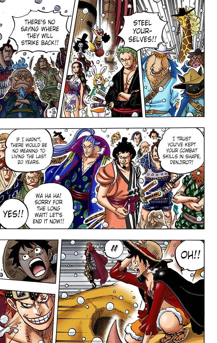 One Piece - Colored Chapter 978 page 3