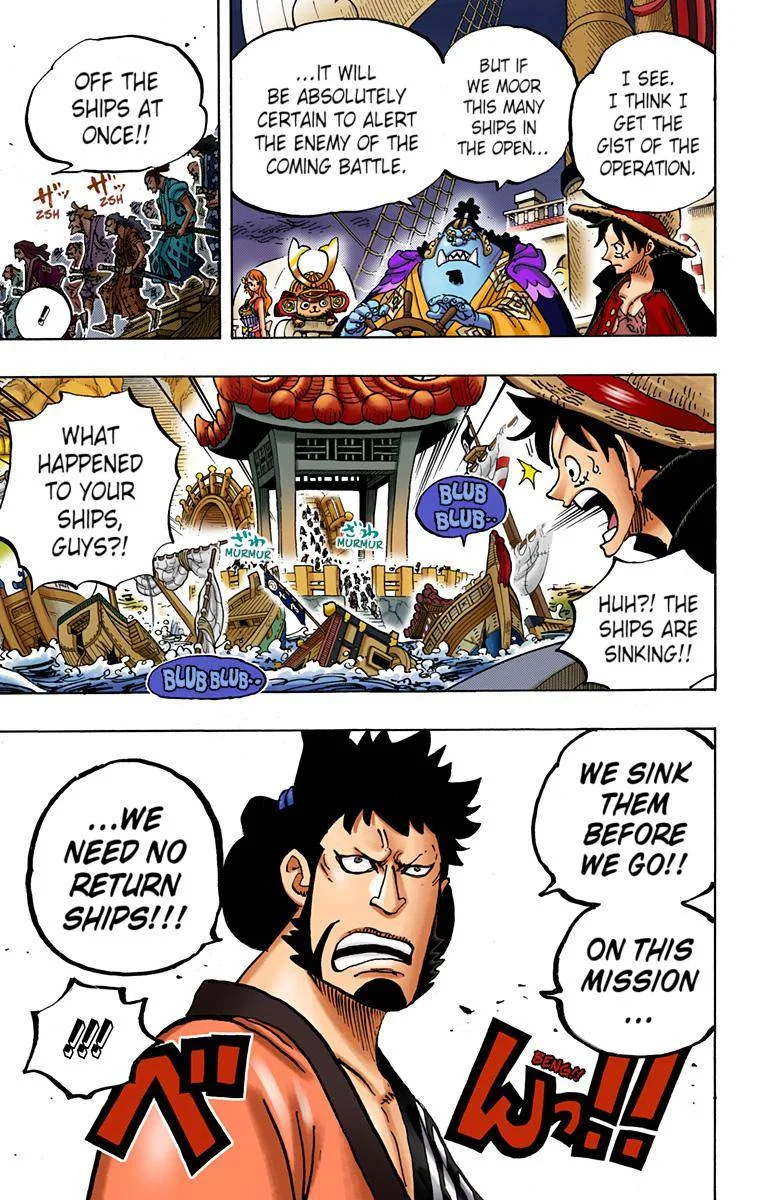One Piece - Colored Chapter 978 page 6