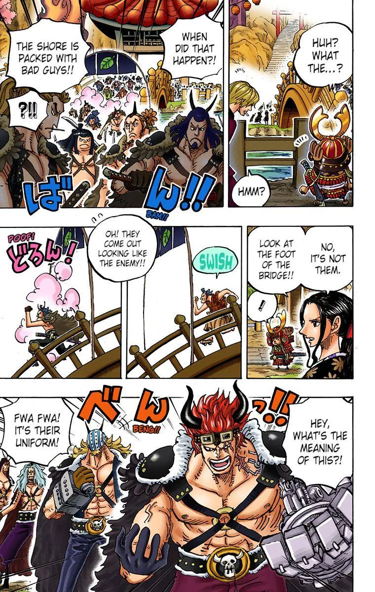 One Piece - Colored Chapter 978 page 8