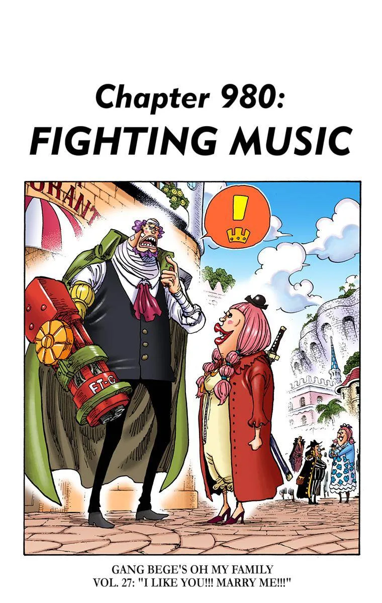 One Piece - Colored Chapter 980 page 1