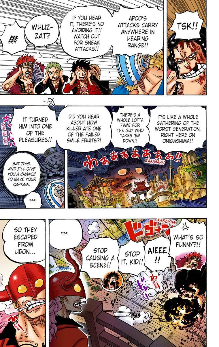 One Piece - Colored Chapter 981 page 9