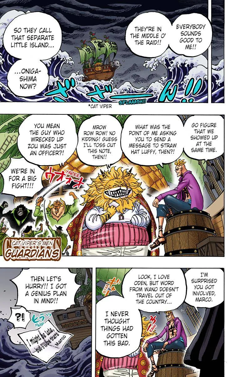 One Piece - Colored Chapter 982 page 11