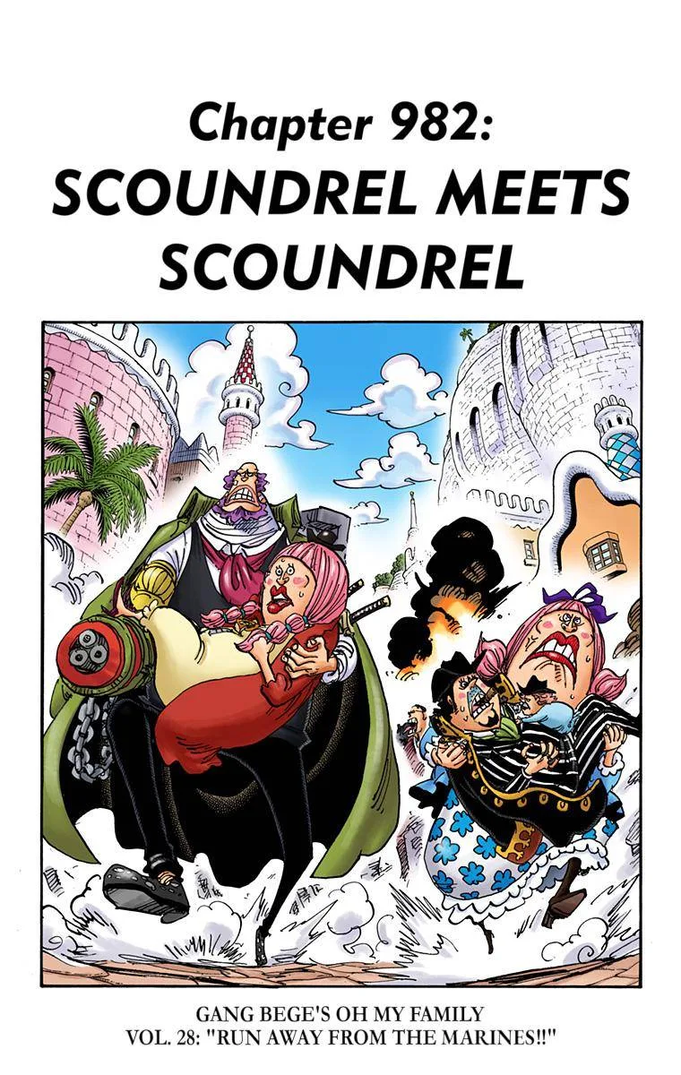 One Piece - Colored Chapter 982 page 1