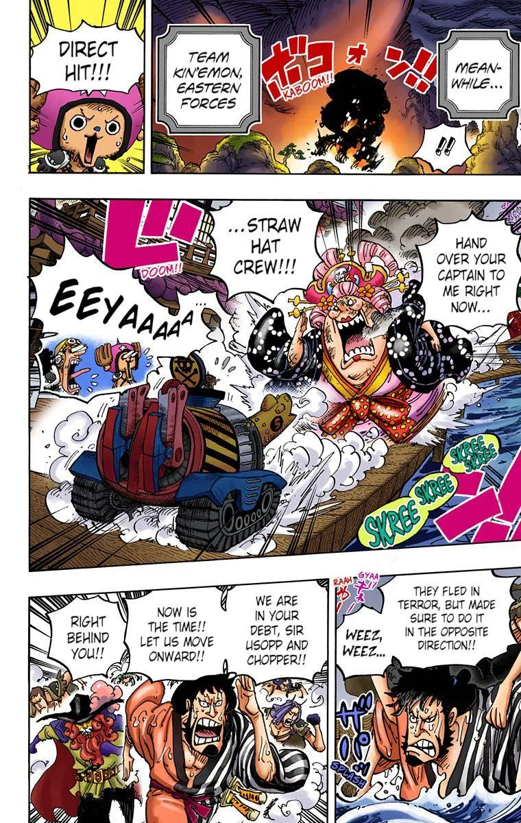One Piece - Colored Chapter 982 page 14