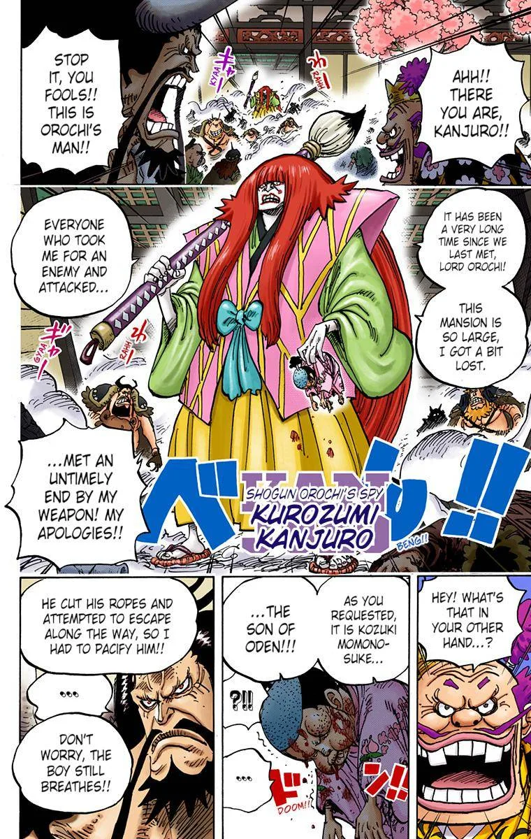 One Piece - Colored Chapter 982 page 4