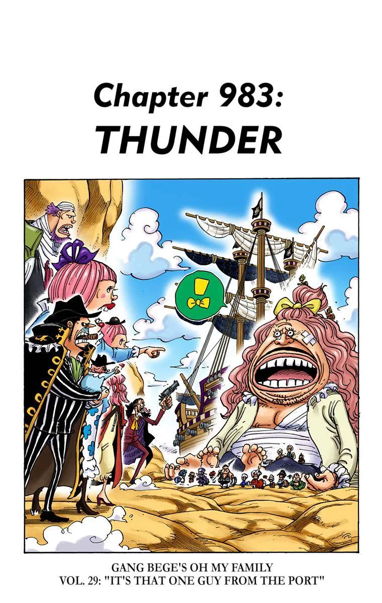 One Piece - Colored Chapter 983 page 1