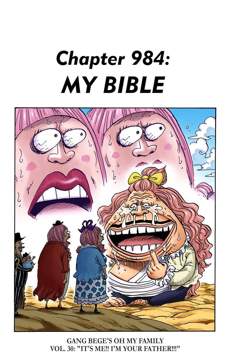 One Piece - Colored Chapter 984 page 1