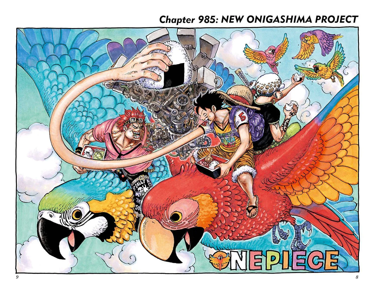 One Piece - Colored Chapter 985 page 8