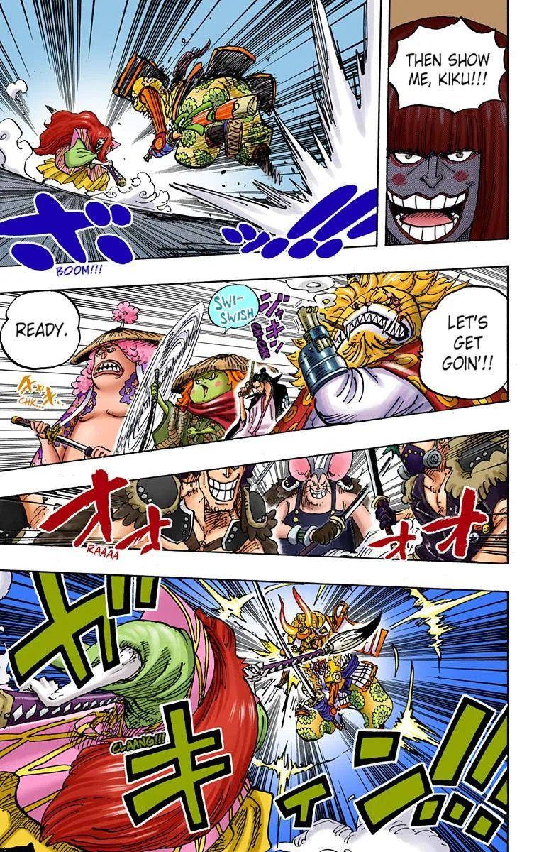 One Piece - Colored Chapter 985 page 13