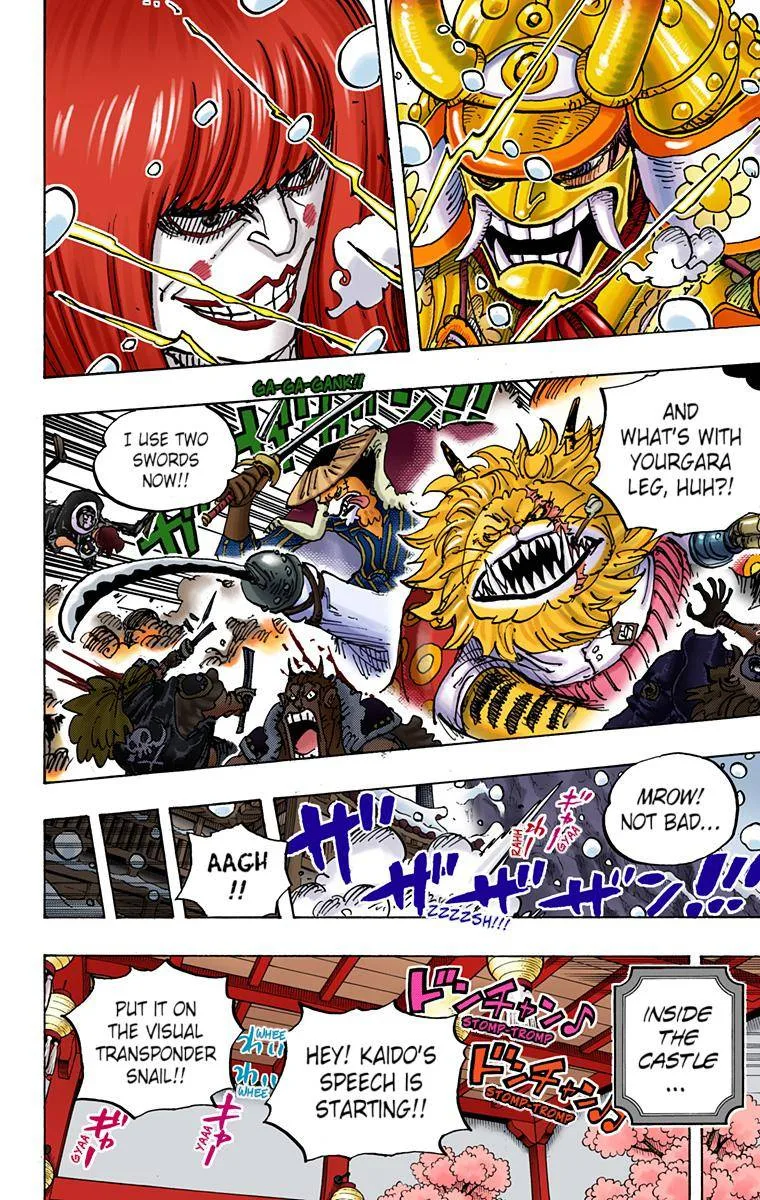 One Piece - Colored Chapter 985 page 14