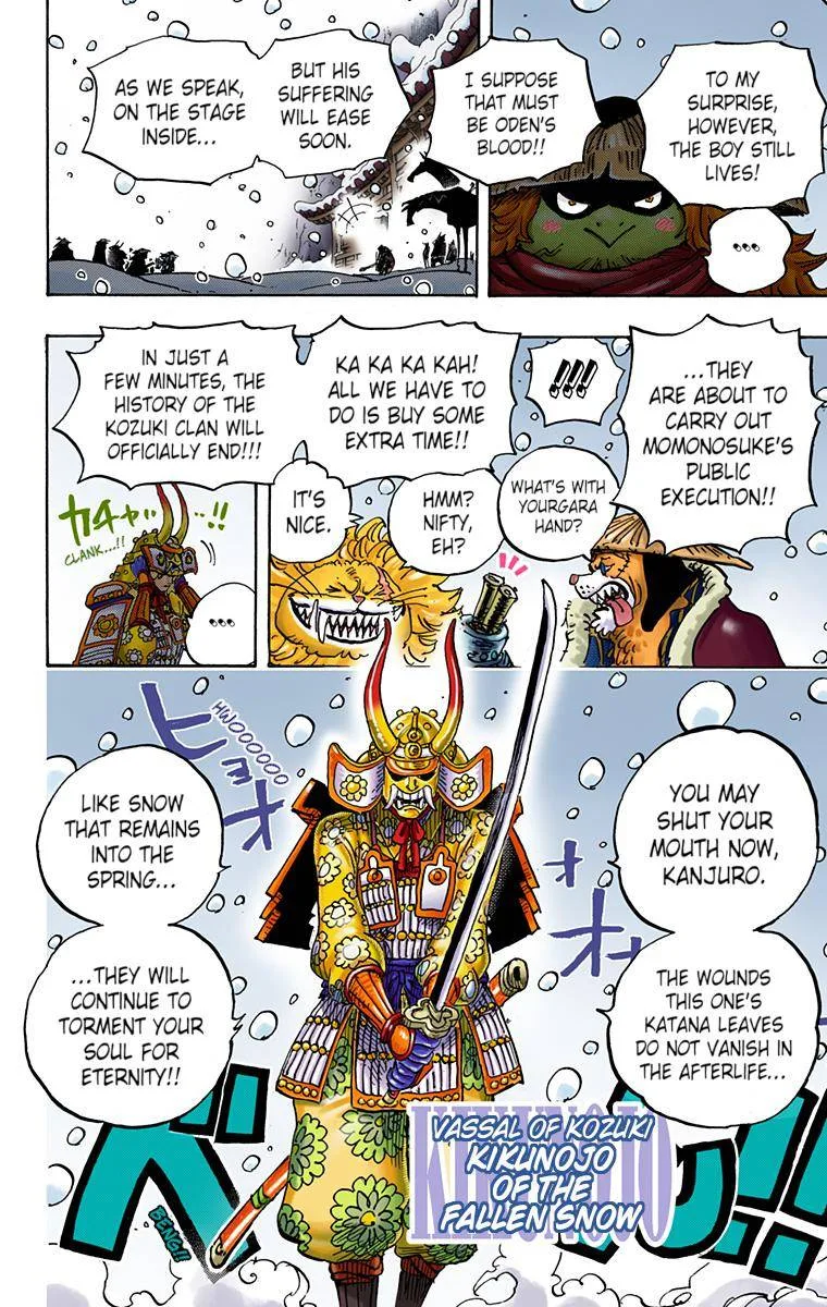 One Piece - Colored Chapter 985 page 12