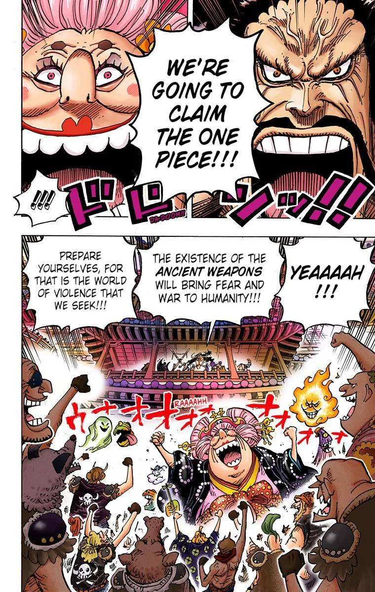 One Piece - Colored Chapter 985 page 19