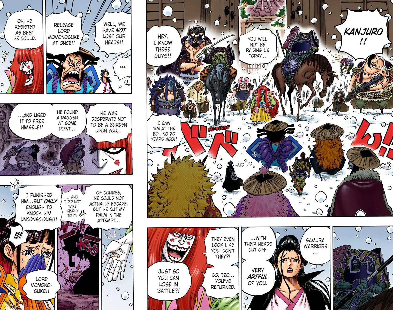 One Piece - Colored Chapter 985 page 11
