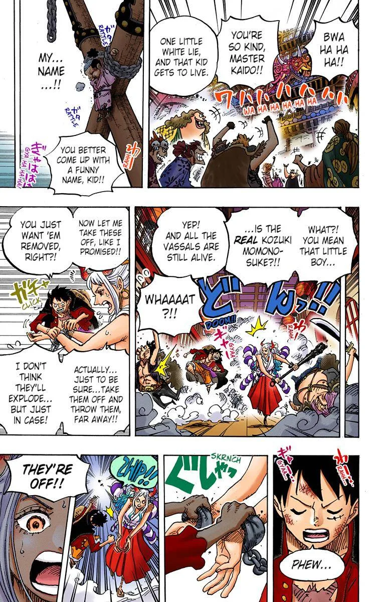 One Piece - Colored Chapter 986 page 8
