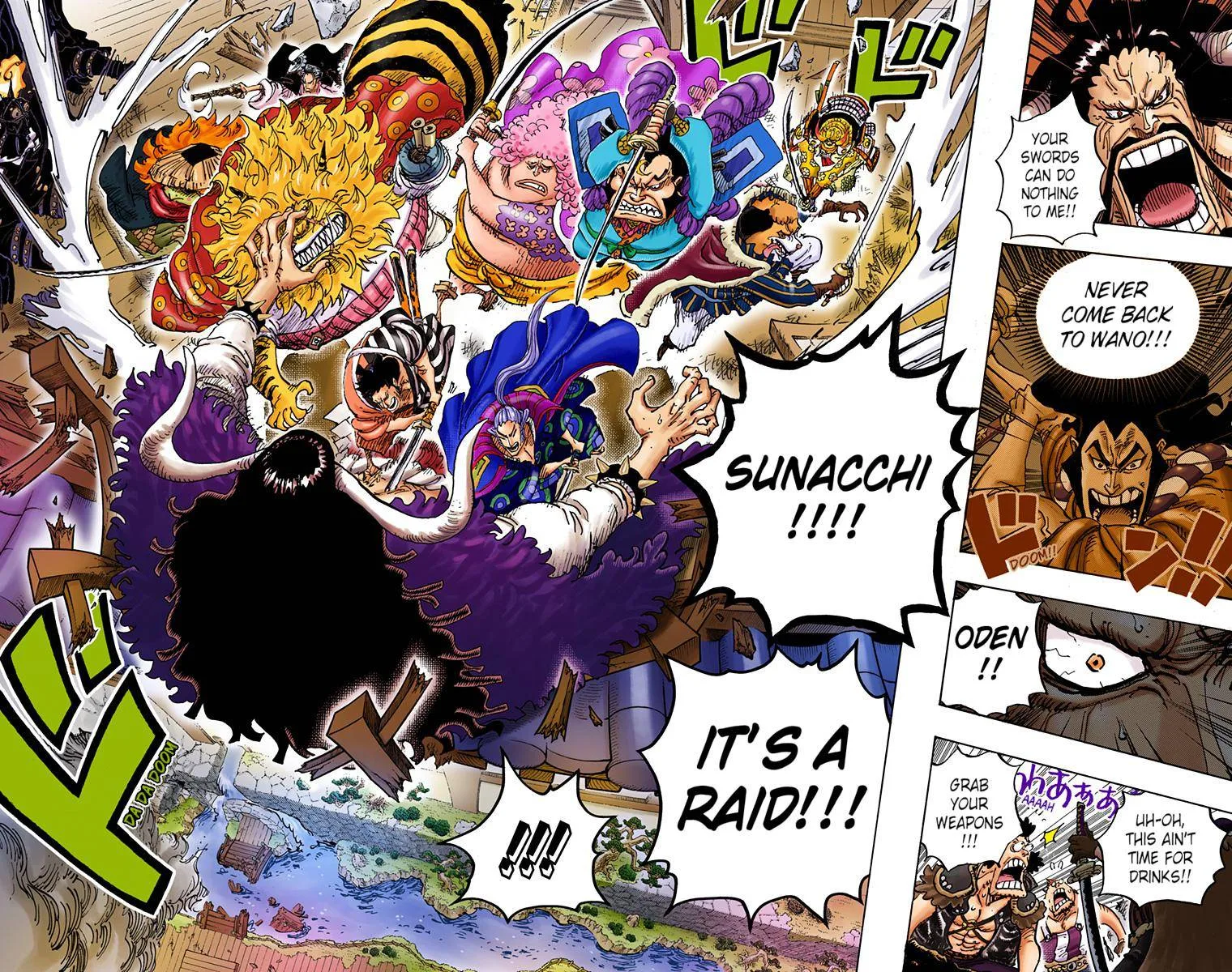 One Piece - Colored Chapter 986 page 15