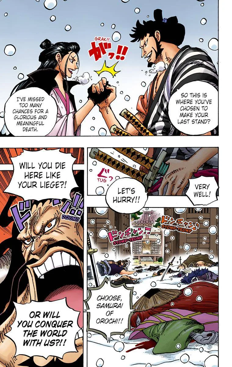 One Piece - Colored Chapter 986 page 4