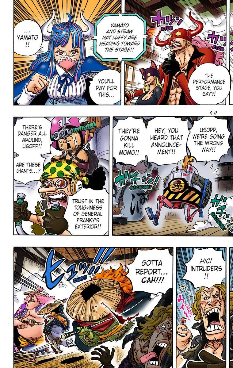 One Piece - Colored Chapter 986 page 9