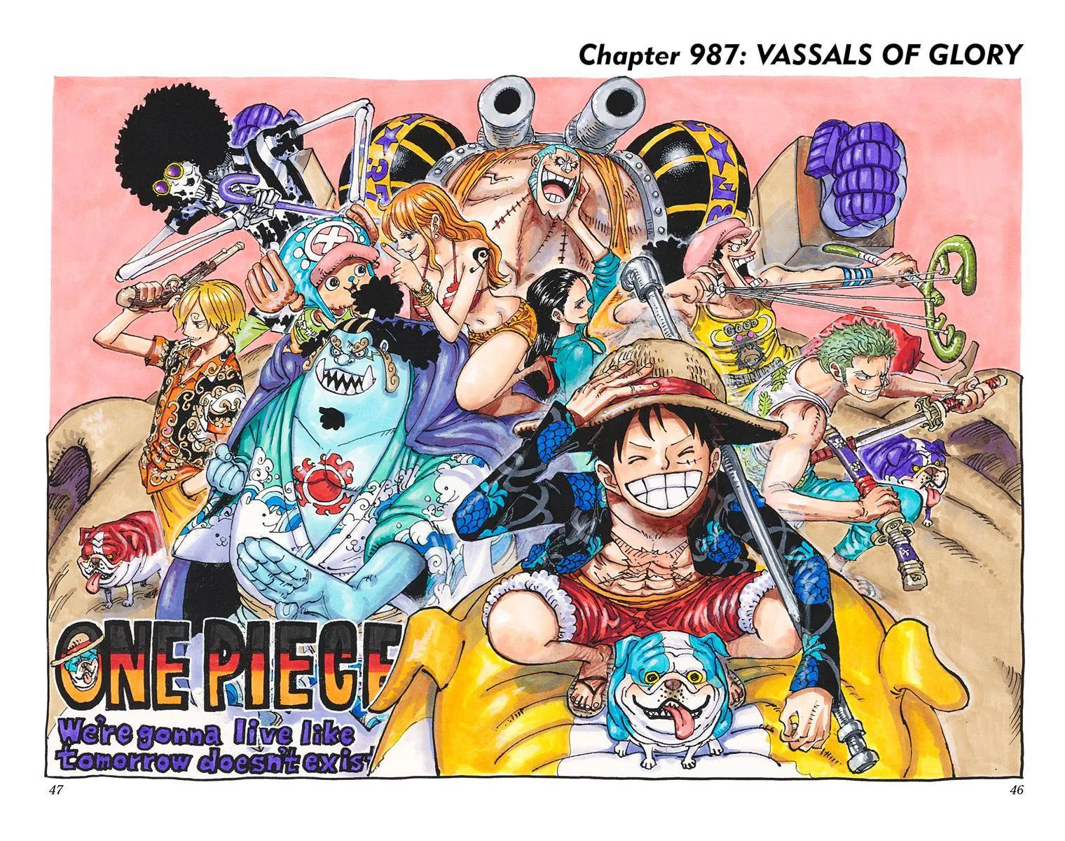 One Piece - Colored Chapter 987 page 1