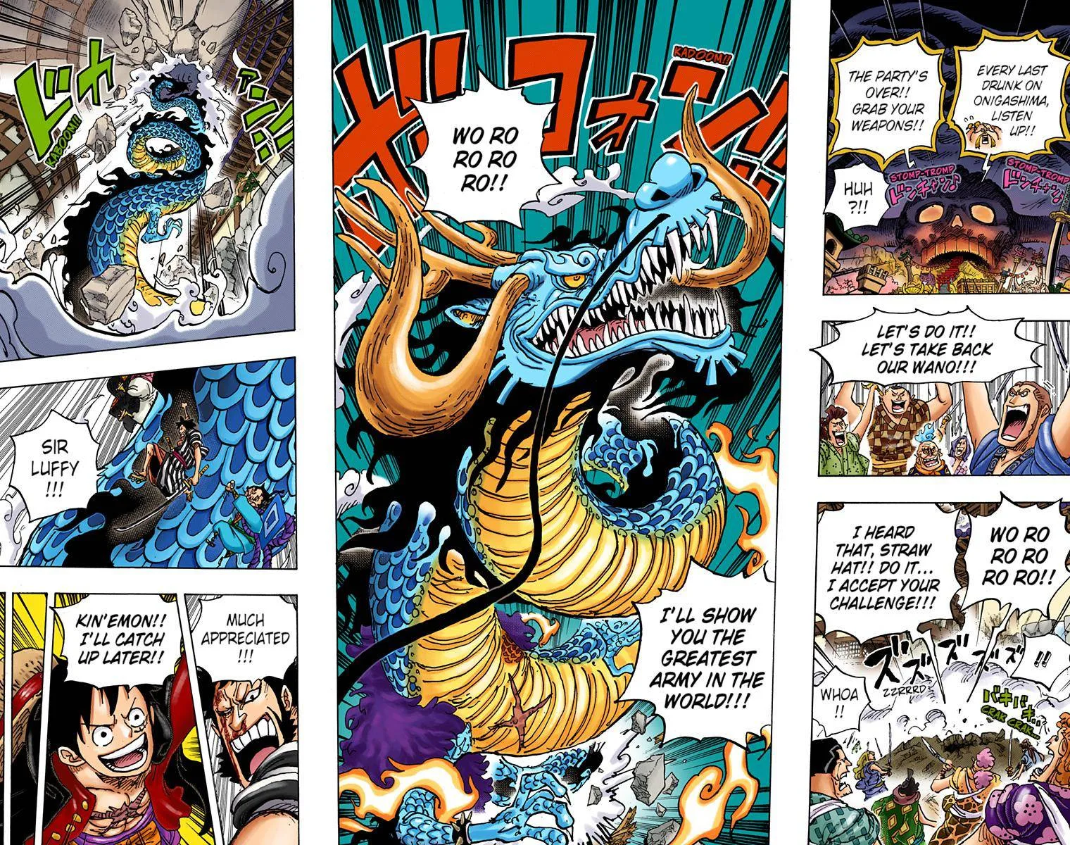 One Piece - Colored Chapter 987 page 13