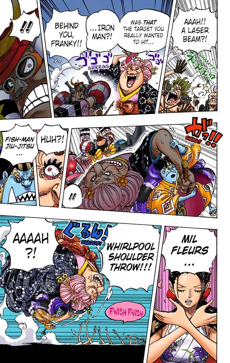 One Piece - Colored Chapter 989 page 7