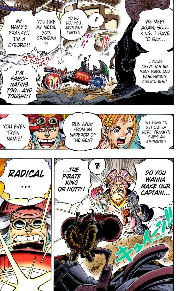 One Piece - Colored Chapter 989 page 4