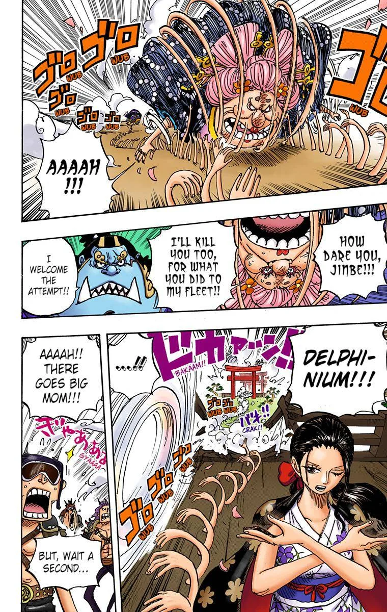 One Piece - Colored Chapter 989 page 8