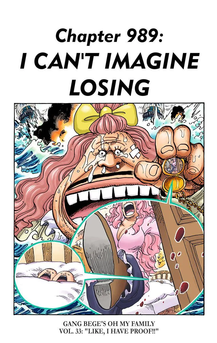 One Piece - Colored Chapter 989 page 1