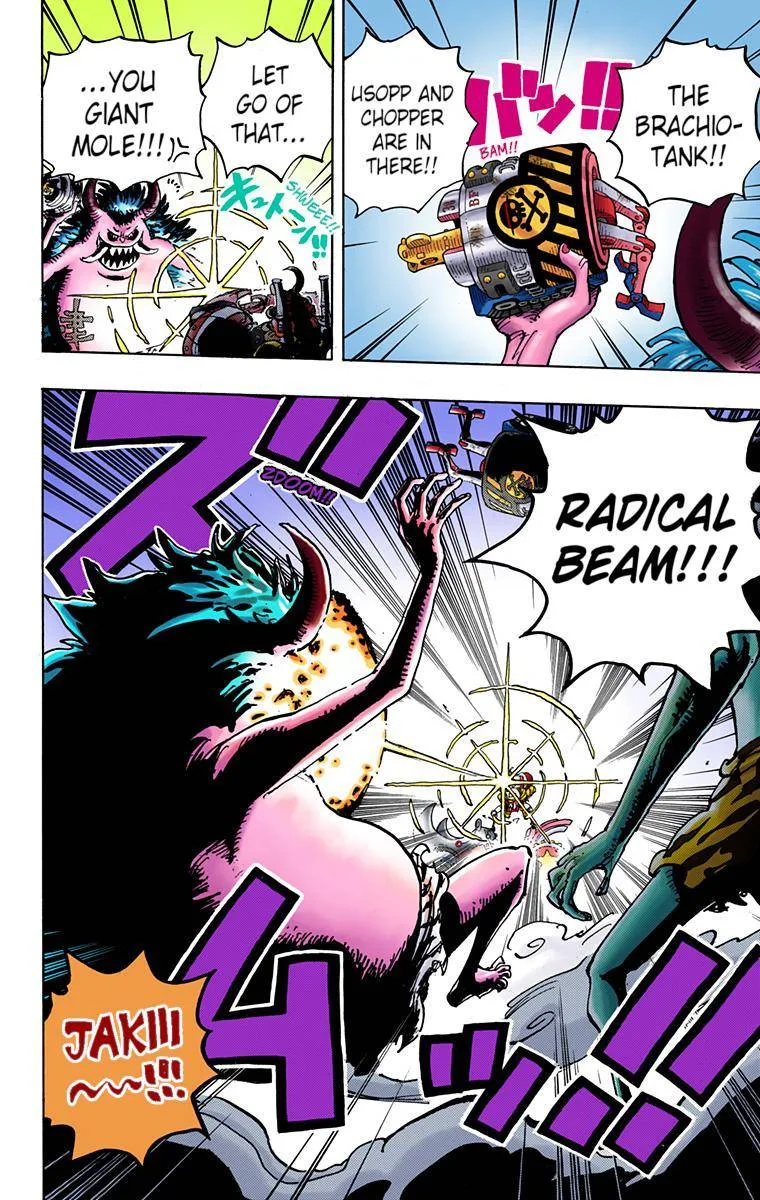 One Piece - Colored Chapter 989 page 6