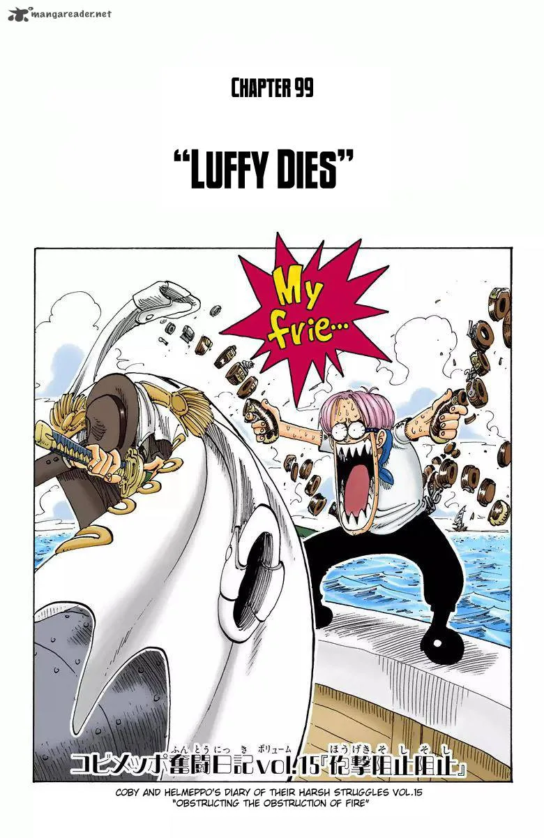 One Piece - Colored Chapter 99 page 2