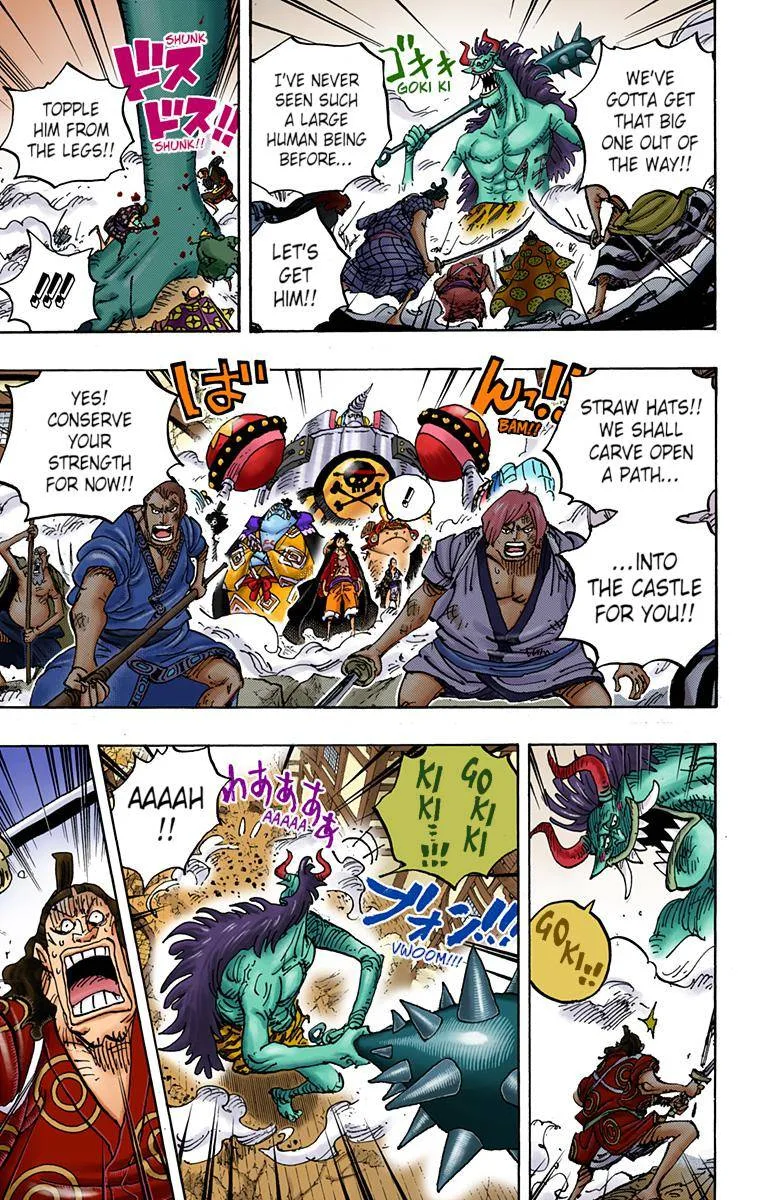 One Piece - Colored Chapter 990 page 11
